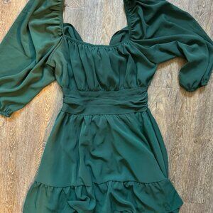 NWT Green Dress Size M